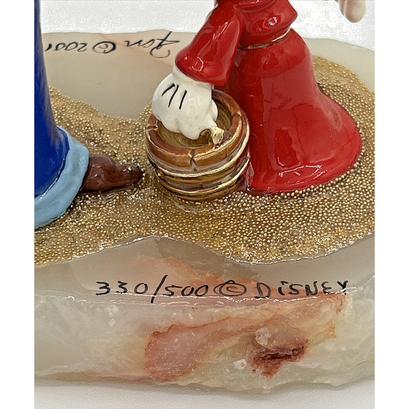 2001 Ron Lee Disney Mickey Mouse Sorcerer Yensid Figurine #330/500 SKU192 - Picture 5 of 11